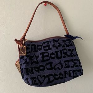 Vintage Dooney & Bourke Blue Small Handbag